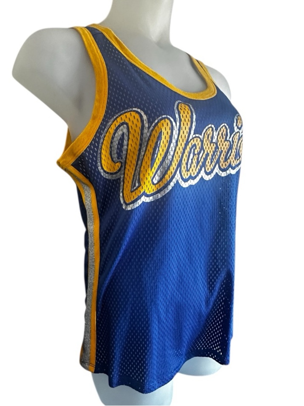 Golden State Warriors  G-lll 4HER by Carl Banks women's jersey mesh size XL